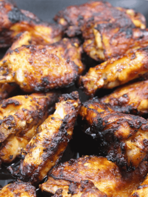 Air Fryer, Lemon Dijon Chicken Wings