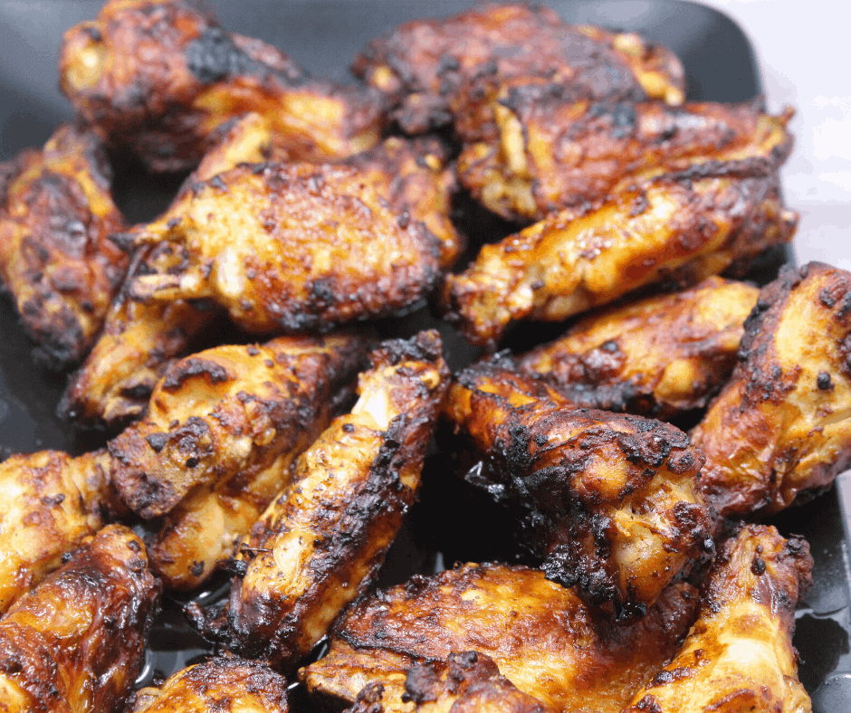 Air Fryer, Lemon Dijon Chicken Wings