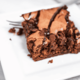 Air Fryer Trader Joe’s Brownie Truffle Mix Brownies