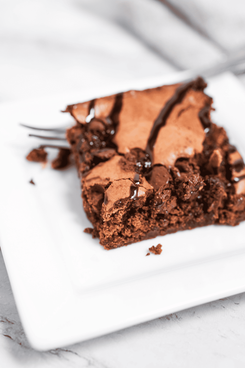 Air Fryer Trader Joe’s Brownie Truffle Mix Brownies
