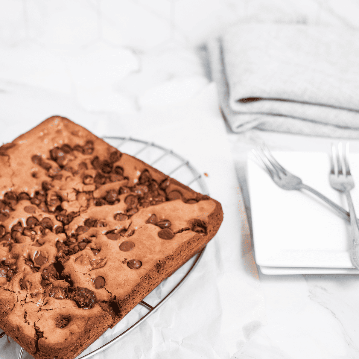 Air Fryer Trader Joe's Brownie Truffle Mix Brownies