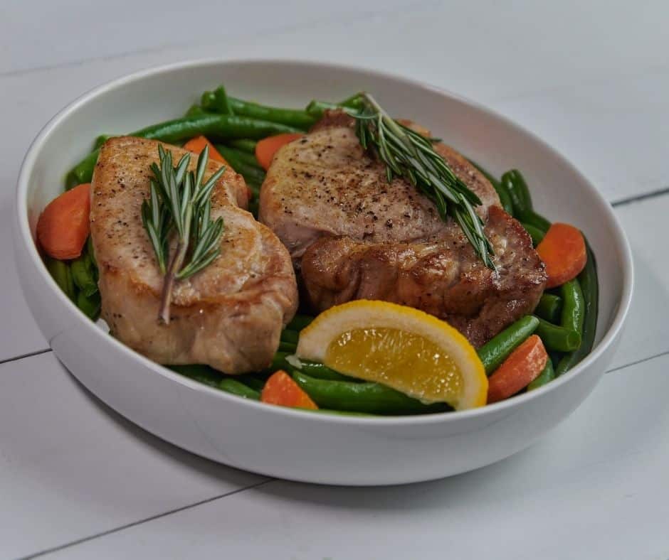 Air Fryer Blackened Pork Chops