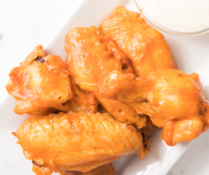 frozen chicken wings in the air fryer