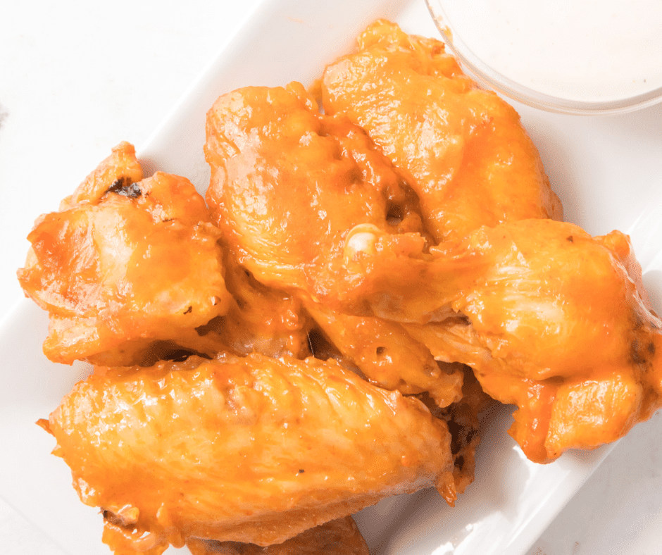 frozen chicken wings in the air fryer