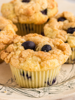 Starbucks Copycat Blueberry Muffins