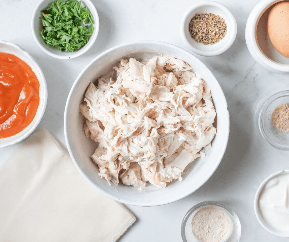 Ingredients Needed For Homemade Air Fried Egg Rolls