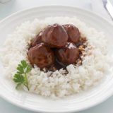 Air Fryer Hoisin Glazed Meatballs