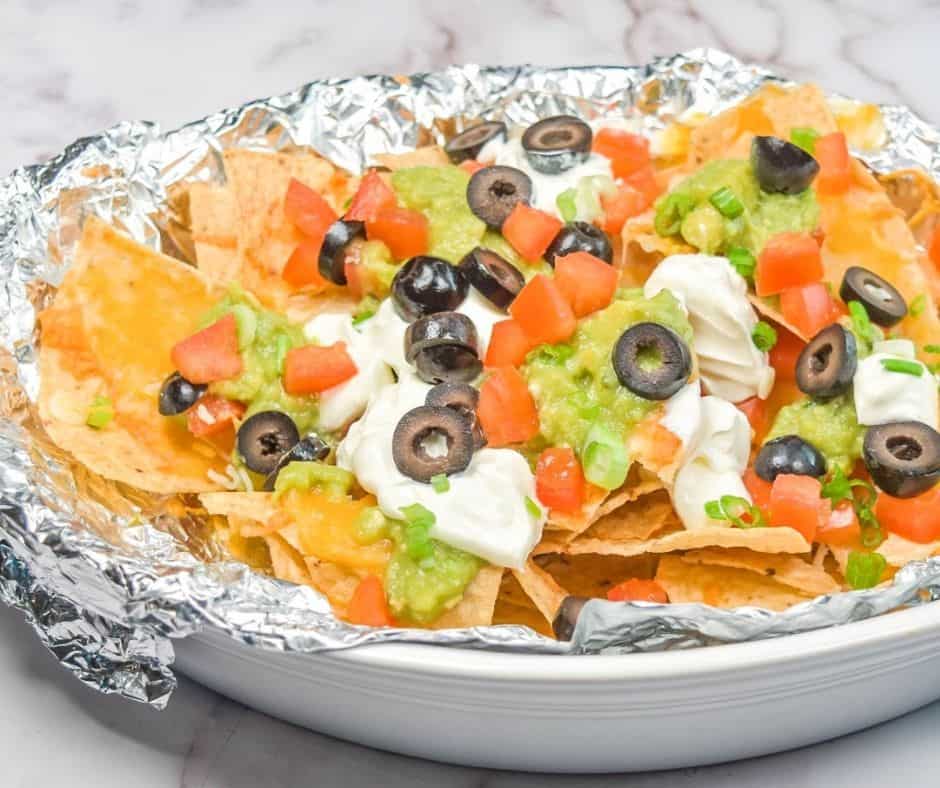 Air Fryer Loaded Nachos