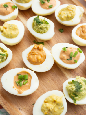 Air Fryer Deviled Eggs