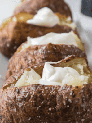 Air Fryer Jacket Potatoes