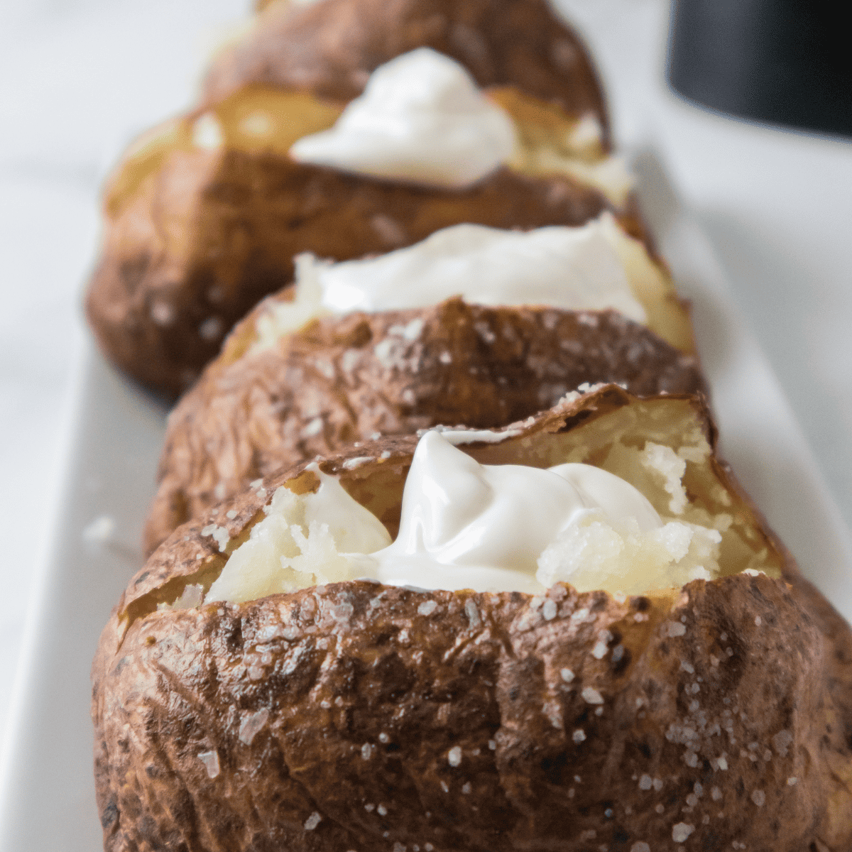Air Fryer Jacket Potatoes