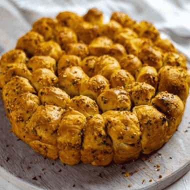 Air Fryer Parmesan and Herb Bubble Bread