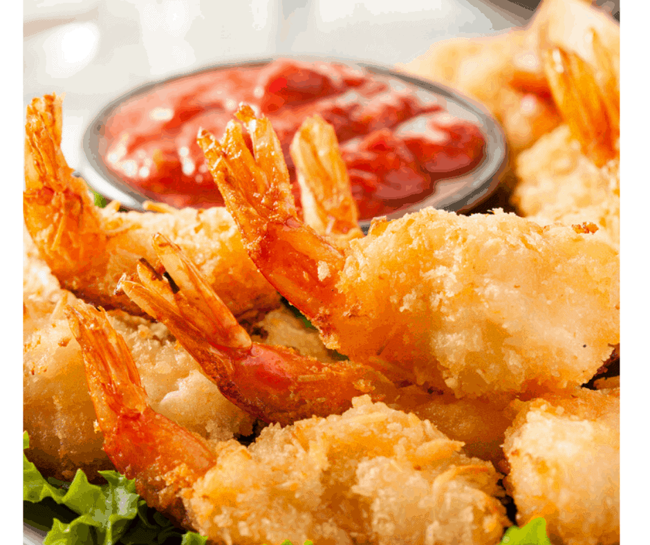 Air Fryer, Coconut Shrimp