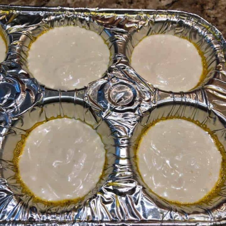 Air Fryer Blueberry Pancake Muffins Poppers