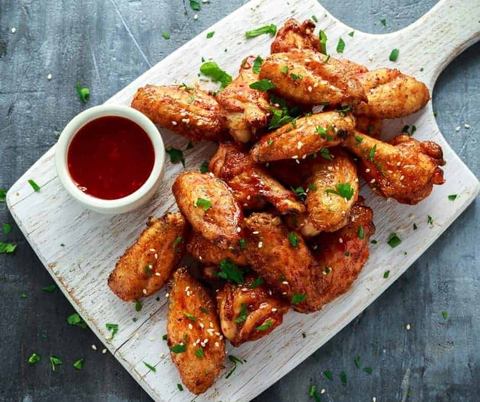 Air Fryer Chinese Salt and Pepper Chicken WingsÂ