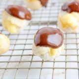 Air Fryer Boston Cream Donut Holes
