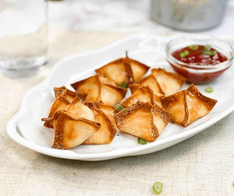 Air Fryer Crab Rangoon