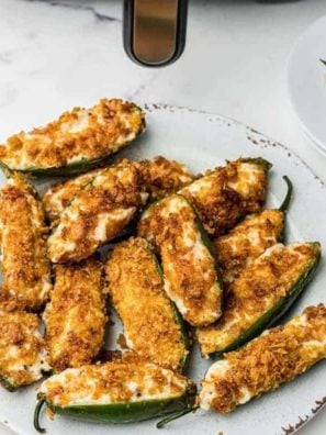 Air Fryer Weight Watchers Stuffed Jalapenos