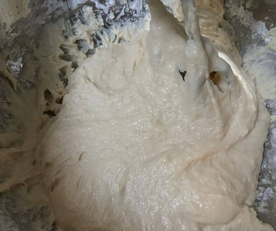 Quick Bread Being Mixed in Bowl