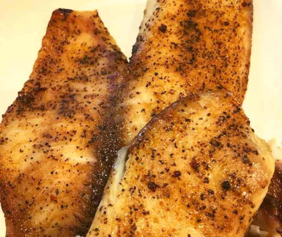 AIR FRYER BLACKENED TILAPIA