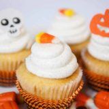 Air Fryer Halloween Cupcakes