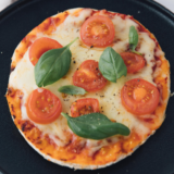 Air Fryer Margherita Flatbread Pizza