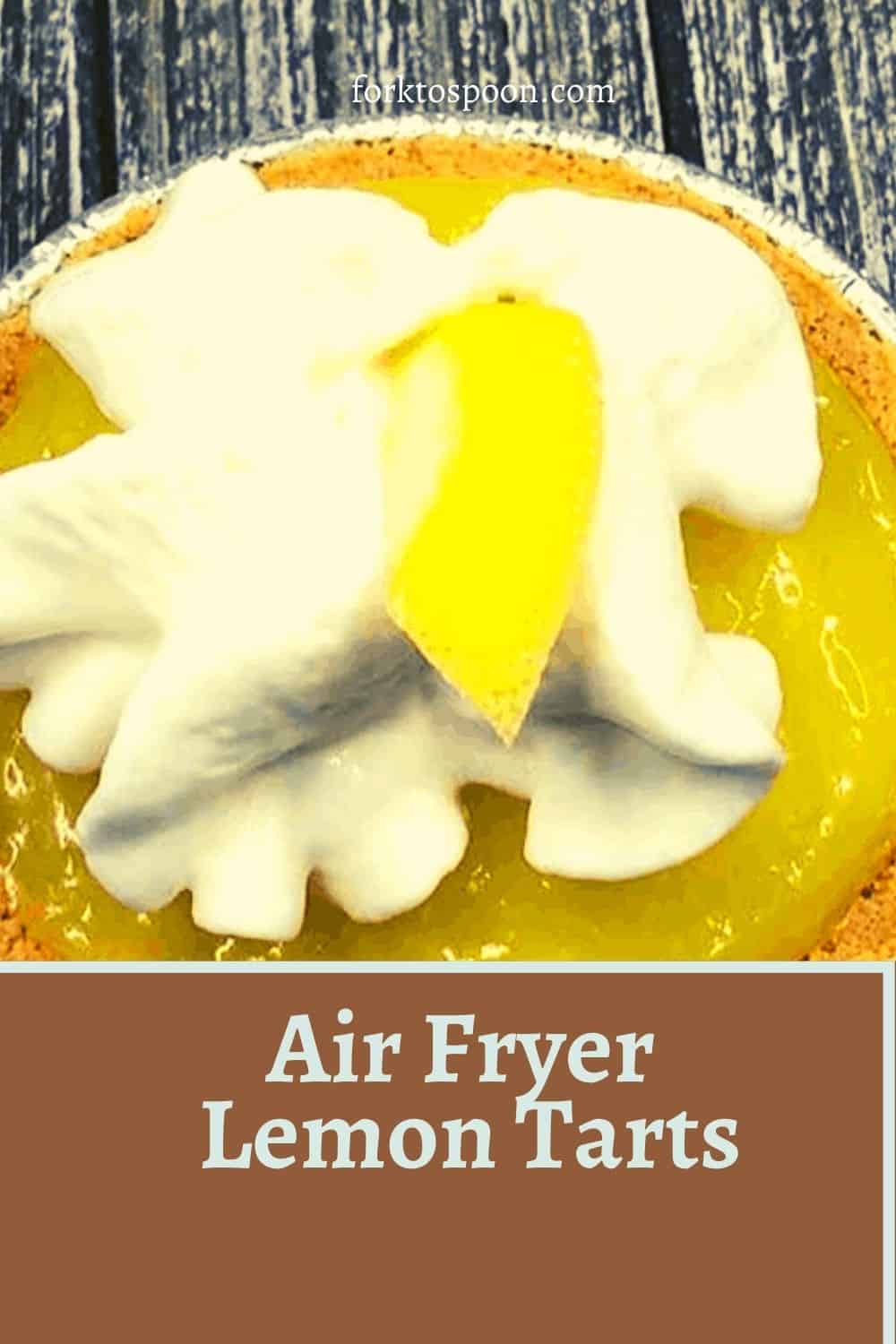 Air Fryer Lemon Tarts
