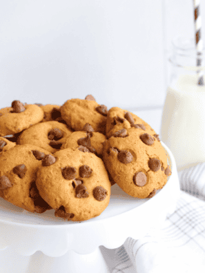 Easy Air Fryer Peanut Butter Chocolate Chip Cookies