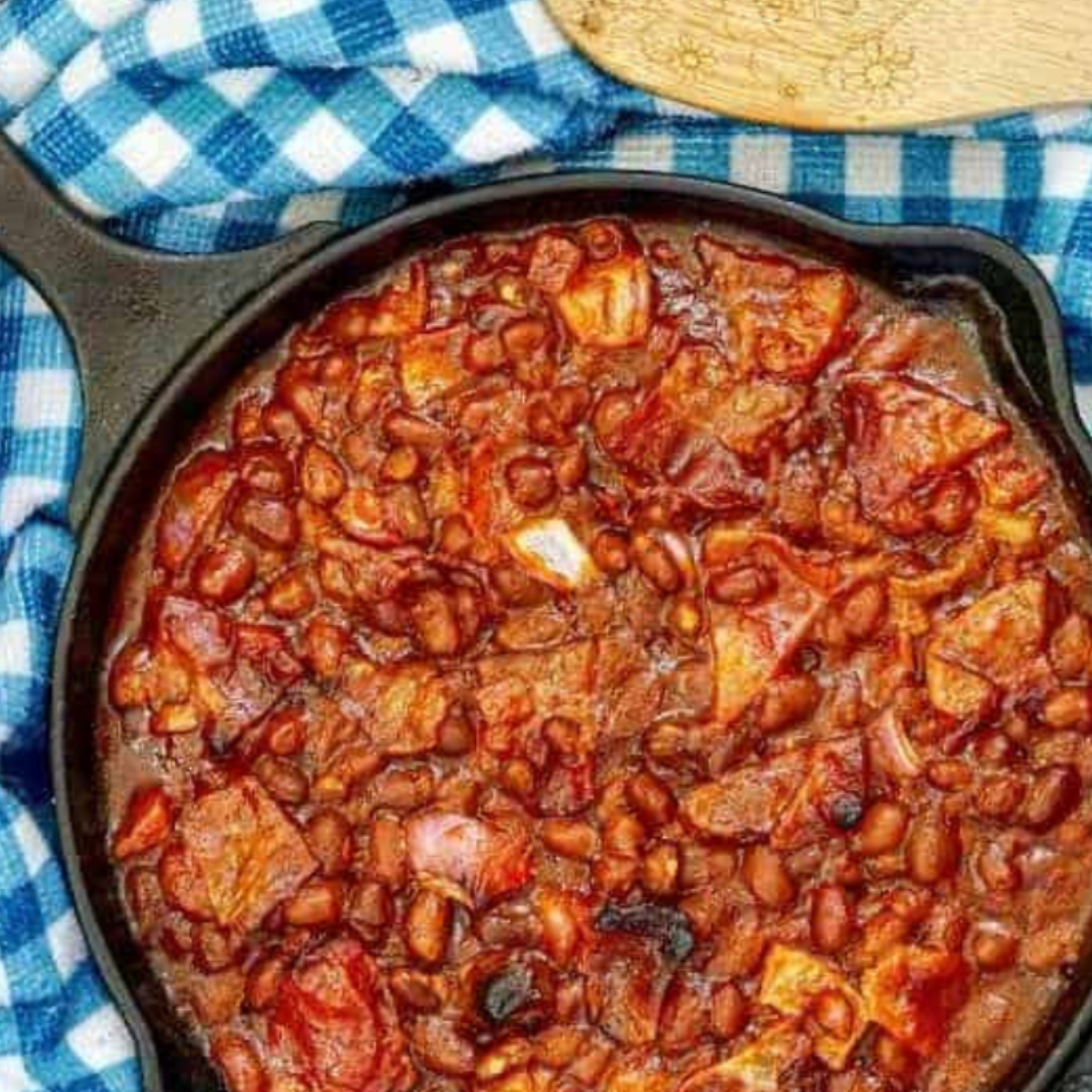 Air Fryer Baked Beans