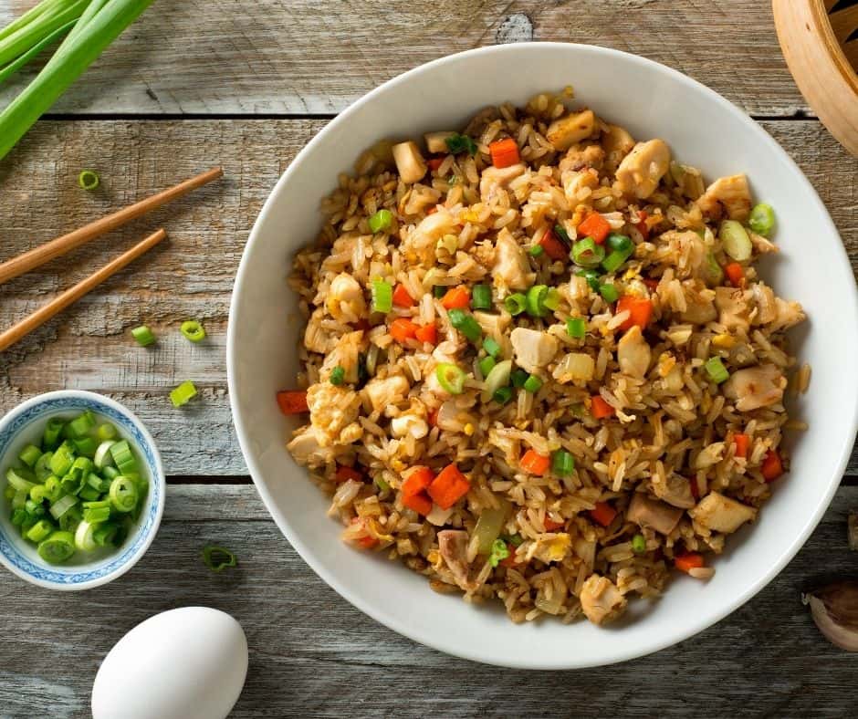 Air Fryer Fried Rice
