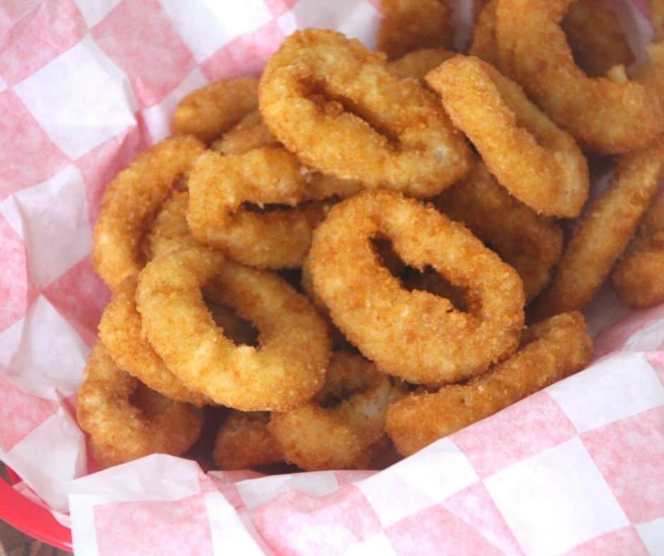 Air Fryer Frozen Calamari