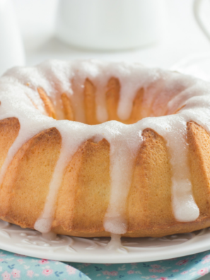 Air Fryer Lemon Bundt Cake