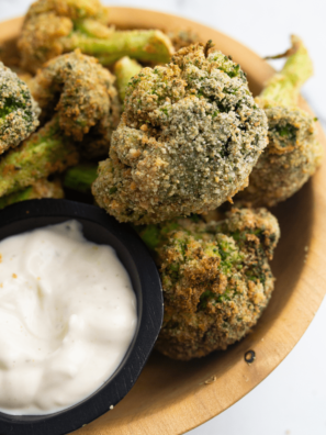 air fried broccoli