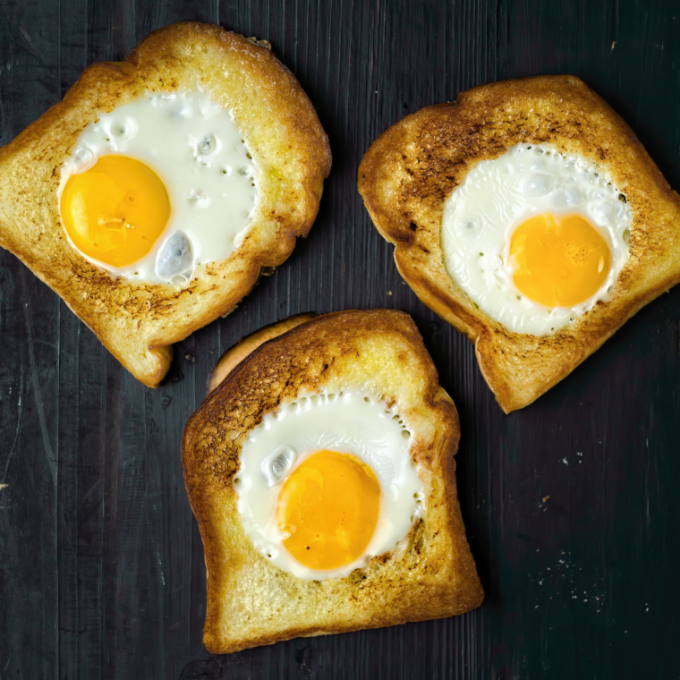 Air Fryer Egg In Hole