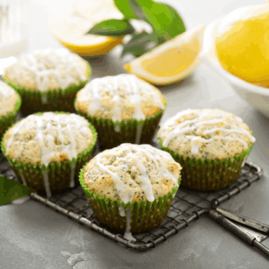 Air Fryer Lemon Poppy Seed Muffins are soft, fluffy, and bursting with bright lemon flavor and crunchy poppy seeds. Quick and easy to make in the air fryer, they’re perfect for breakfast, snacks, or a refreshing treat anytime.
