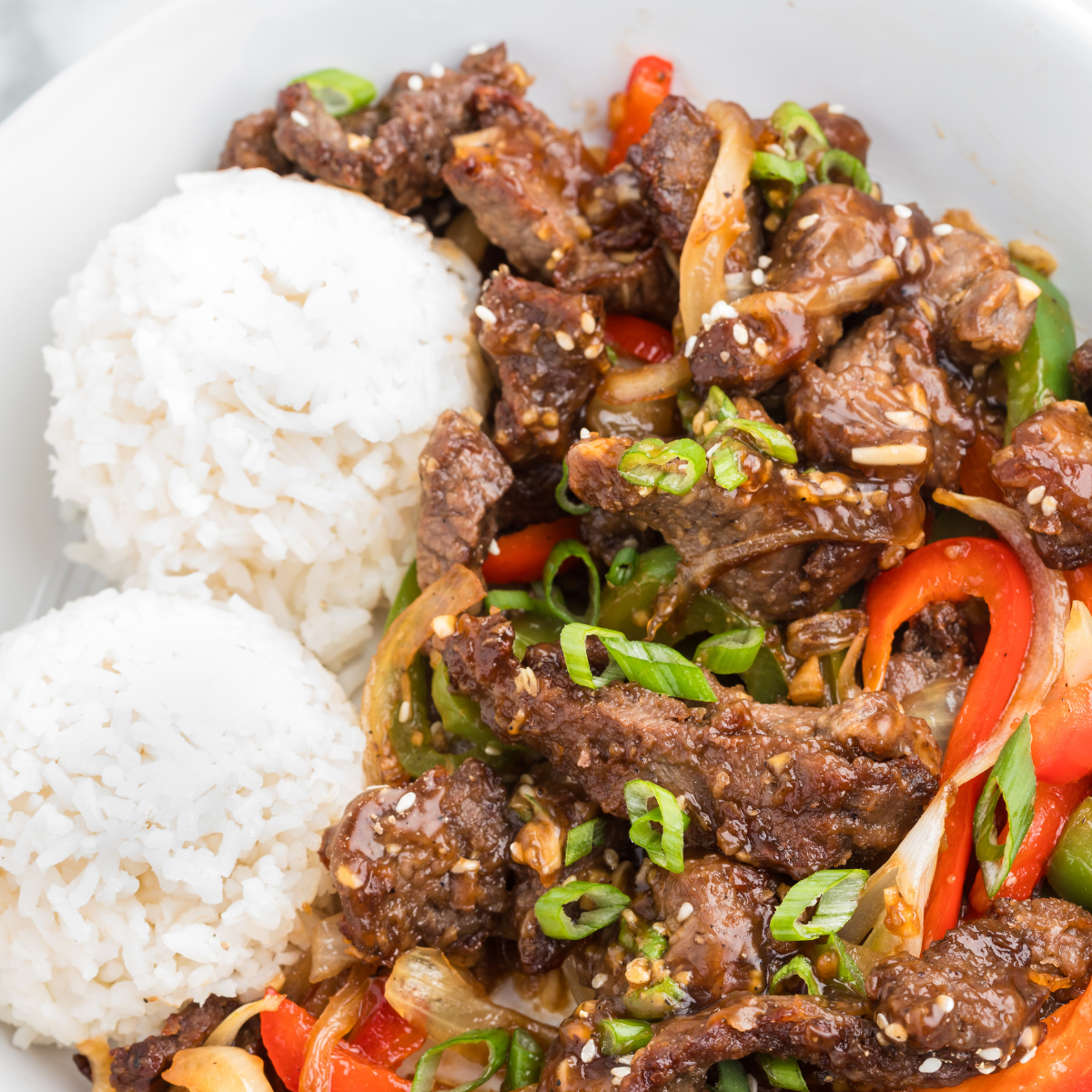 Air Fryer Pepper Steak