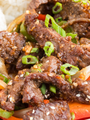 Air Fryer Pepper Steak