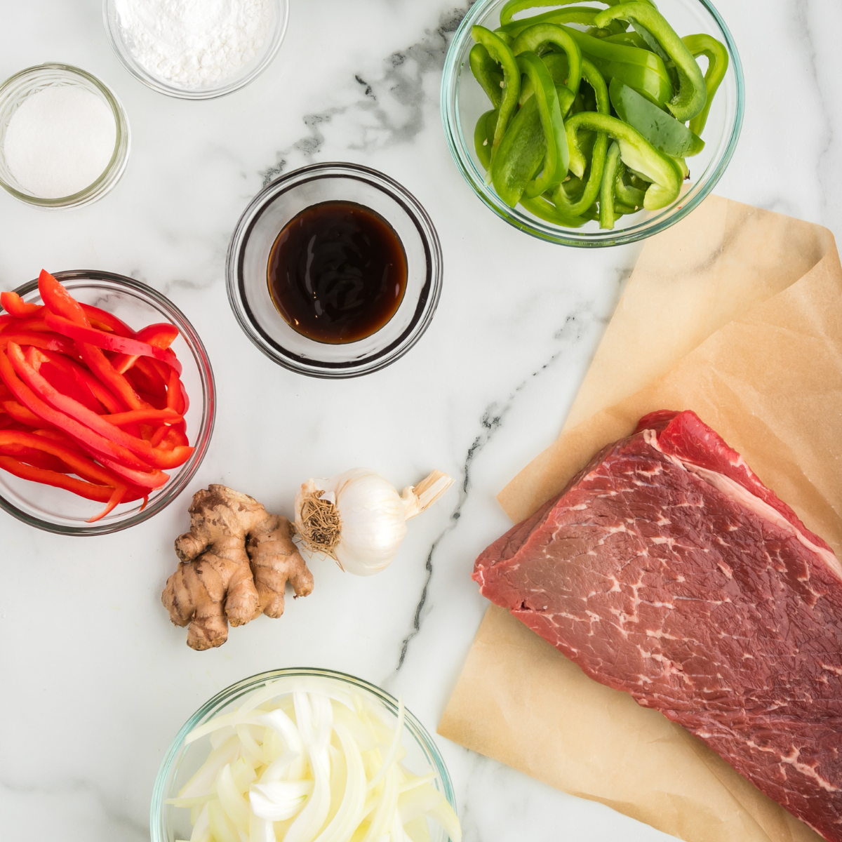 Air Fryer Pepper Steak