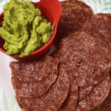 Air Fryer Salami Chips