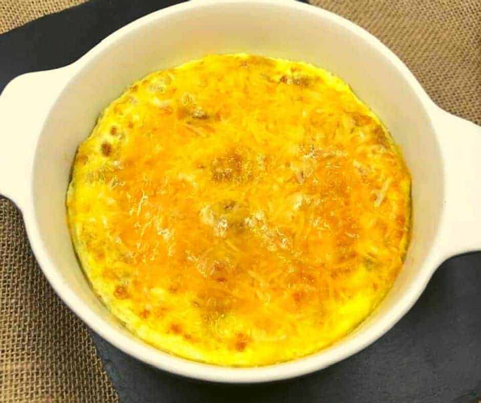 Air Fryer Sausage Breakfast Casserole