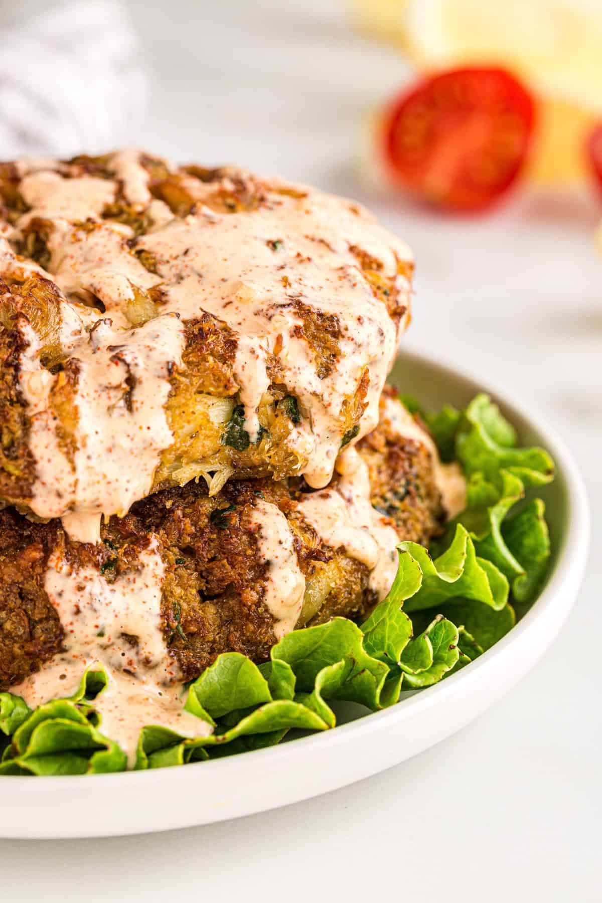 Air Fryer Legal Seafood Crab Cakes
