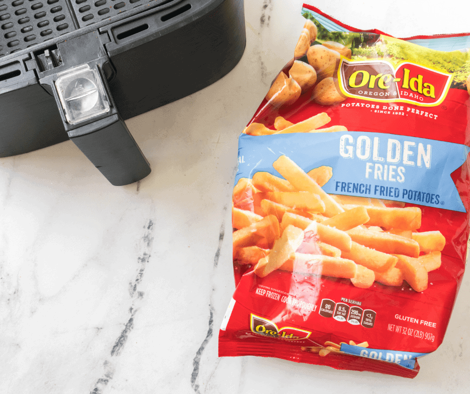 bag of frozen fries