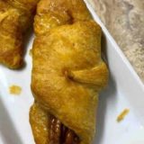 Air Fryer Pecan Pie Stuffed Crescent Rolls