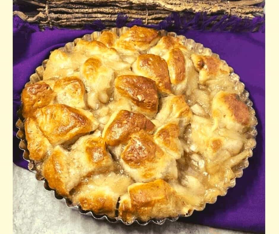 Air Fryer Apple Pie Bubble Up