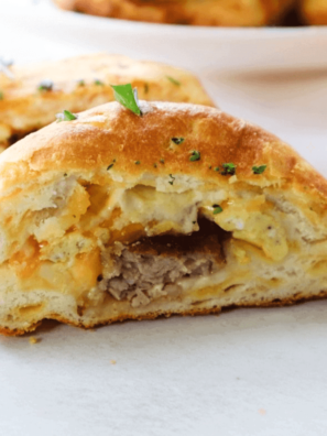 cut open breakfast bomb