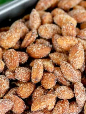 Air Fryer Candied Almonds
