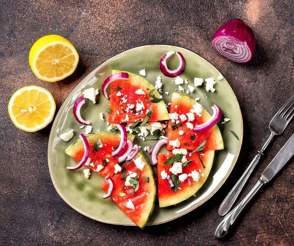 How To Make Air Fryer Grilled Watermelon