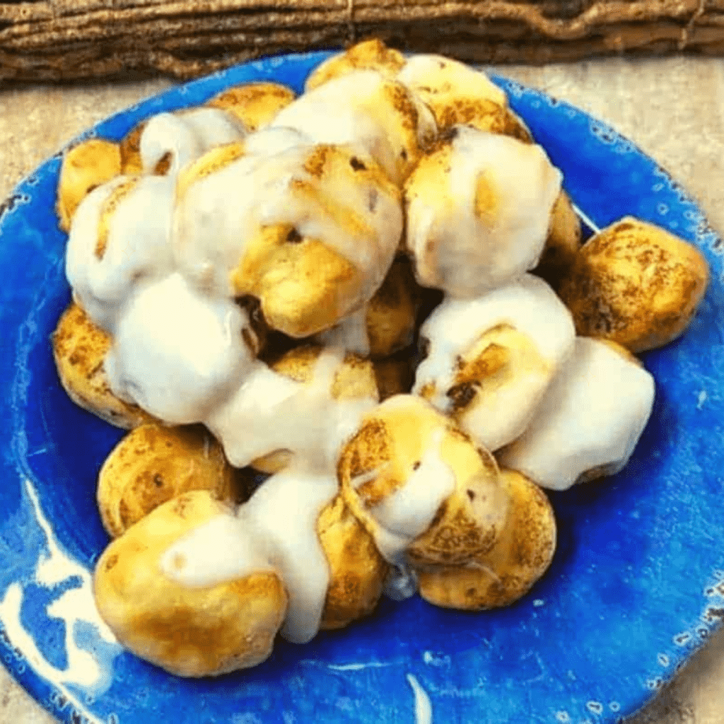Air Fryer Mini Cinnamon Rolls