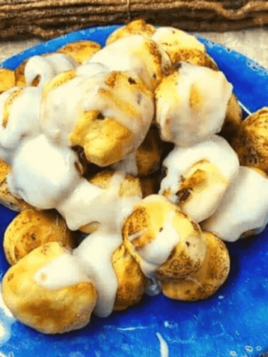 Air Fryer Mini Cinnamon Rolls