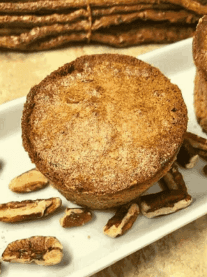 Air Fryer Pecan Pie Muffins